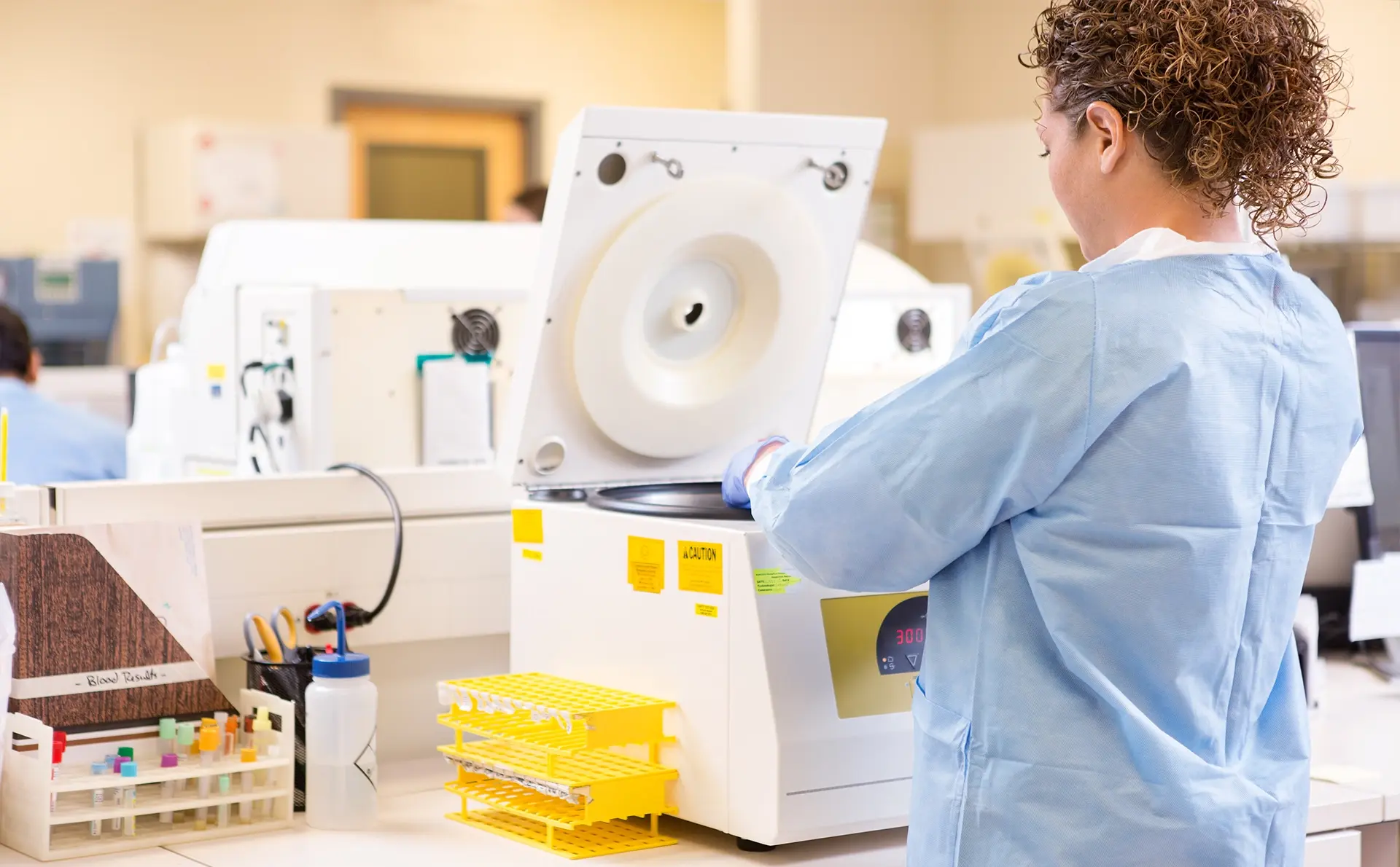 Lab technicians